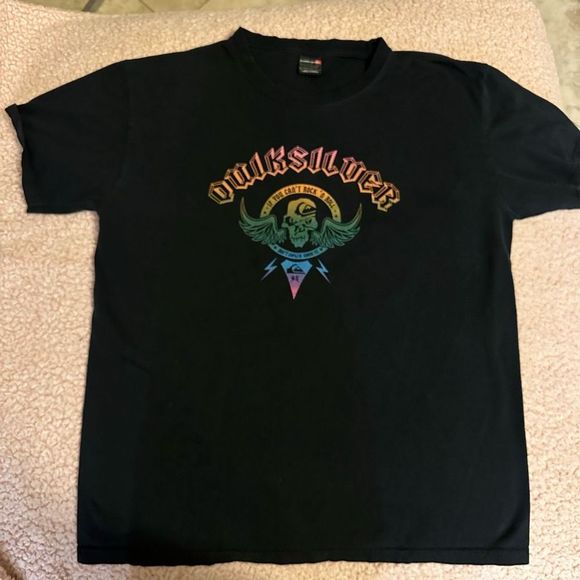 Quicksilver Other - Vintage quicksilver if you can’t rock you can’t roll shirt Large